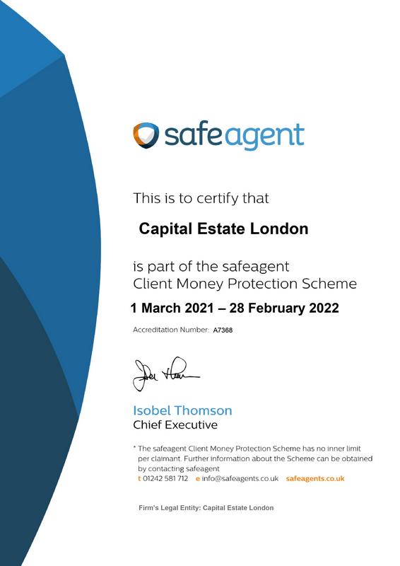 CAPITAL ESTATE CMP CERT